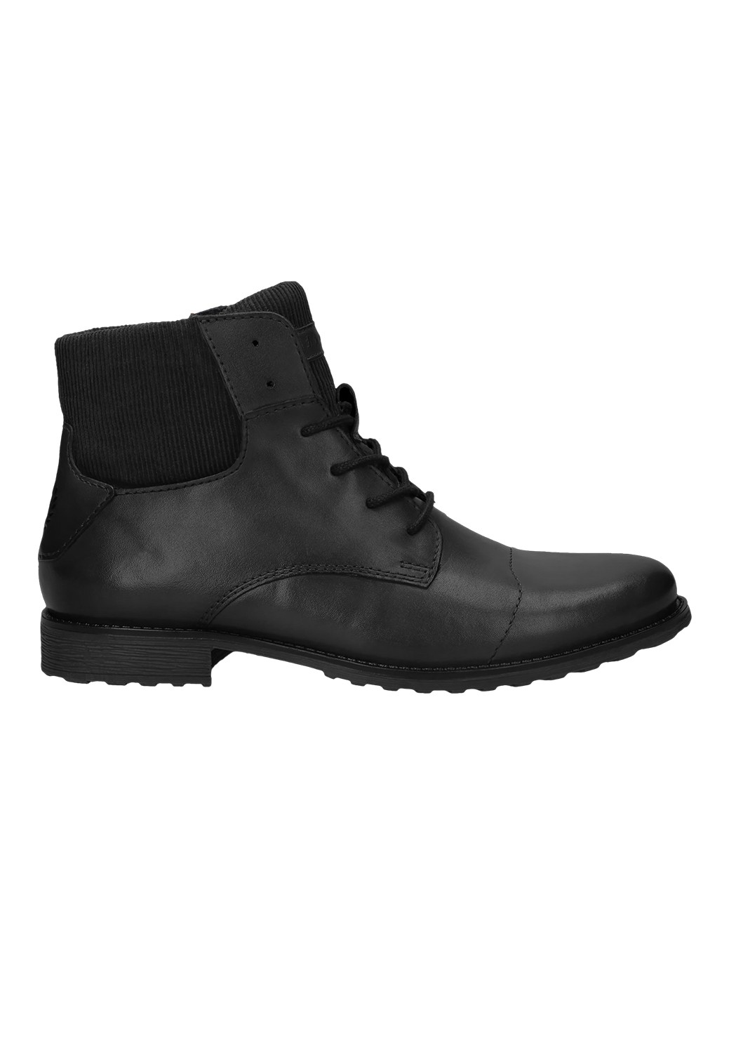 Modischer Boot, schwarz